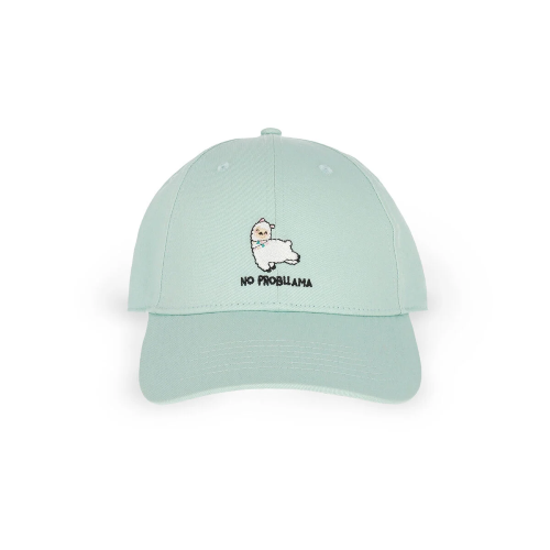 CAPPELLINO C/VISIERA - LEGAMI  WHAT A CAP!  LLAMA BLUE ACQUA