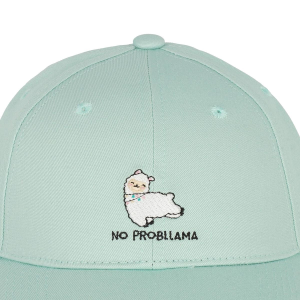 CAPPELLINO C/VISIERA - LEGAMI  WHAT A CAP!  LLAMA BLUE ACQUA