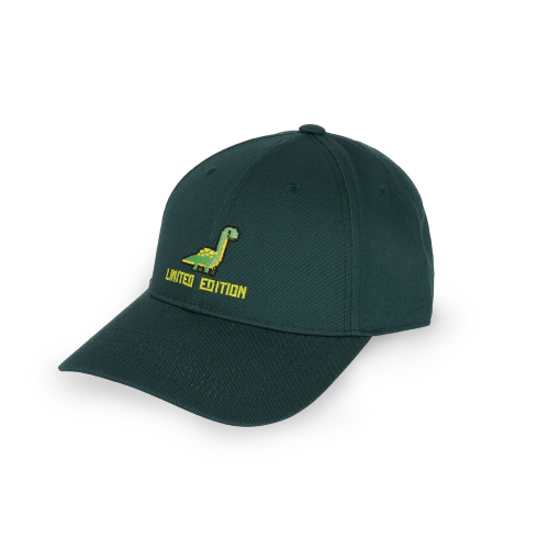 CAPPELLINO C/VISIERA - LEGAMI  WHAT A CAP!  DINO GREEN