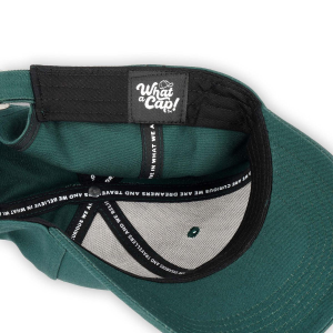 CAPPELLINO C/VISIERA - LEGAMI  WHAT A CAP!  DINO GREEN