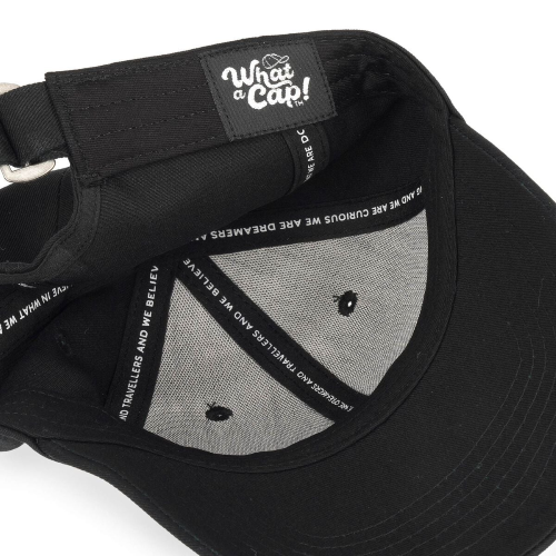 CAPPELLINO C/VISIERA - LEGAMI  WHAT A CAP! SPACE BLACK
