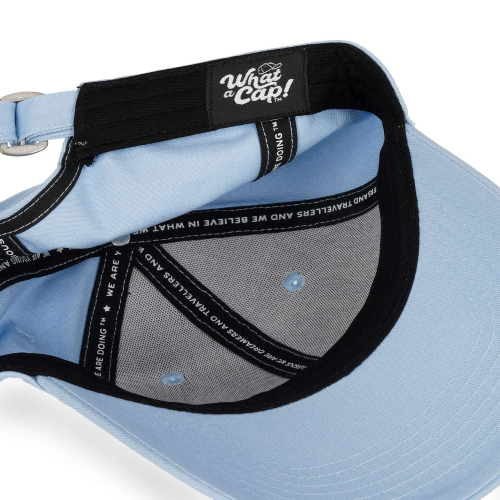 CAPPELLINO C/VISIERA - LEGAMI  WHAT A CAP! CLOUDS LIGHT BLUE