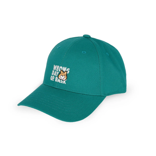 CAPPELLINO C/VISIERA - LEGAMI  WHAT A CAP!  CORGI GREEN