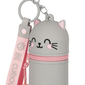 MINI KAWAII - COIN PURSE WITH KEY RING KITTY