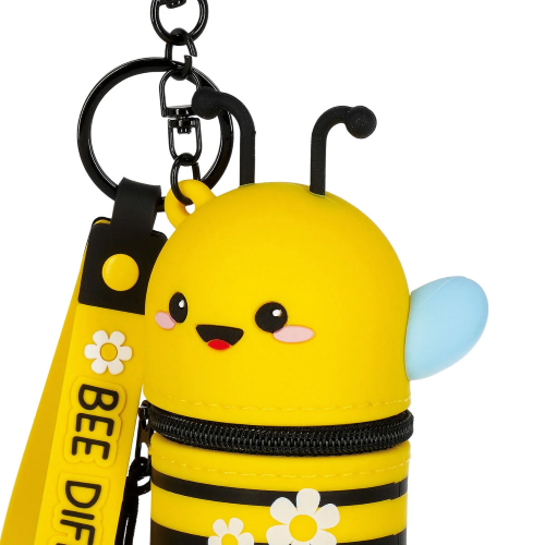 MINI KAWAII - COIN PURSE WITH KEY RING BEE