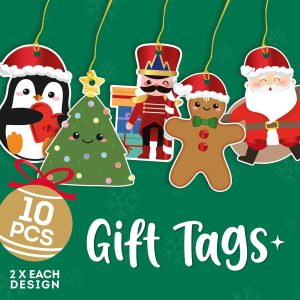 NTL- SETOF 10 GIFT TASGS