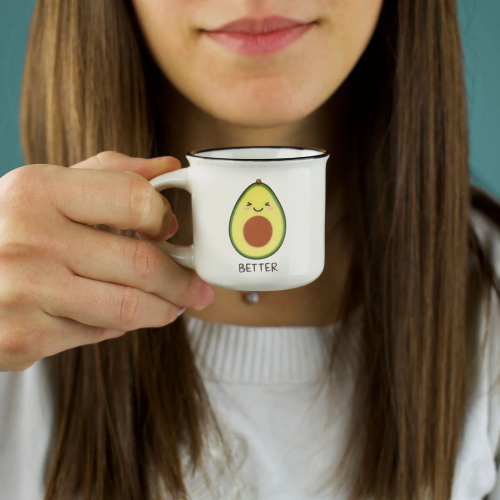 TAZZA - ESPRESSO FOR TWO LEGAMI AVOCADO