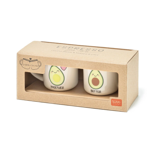 TAZZA - ESPRESSO FOR TWO LEGAMI AVOCADO