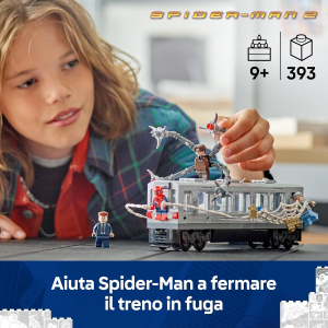 S.HEROES- SPIDER-MAN CONTRO DOC OCK DUELLO SUL TRENO