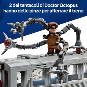 S.HEROES- SPIDER-MAN CONTRO DOC OCK DUELLO SUL TRENO
