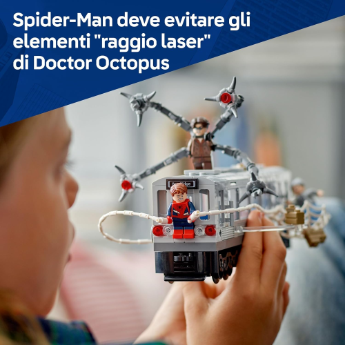 S.HEROES- SPIDER-MAN CONTRO DOC OCK DUELLO SUL TRENO