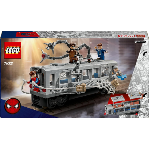 S.HEROES- SPIDER-MAN CONTRO DOC OCK DUELLO SUL TRENO