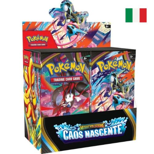 CG- POKEMON- M4 CAOS NASCENTE BUSTA 10 C.
