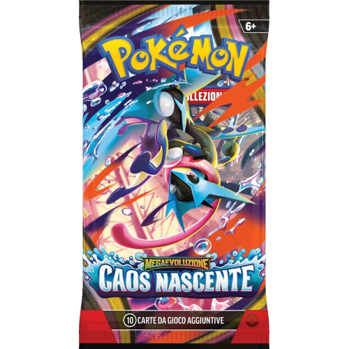 CG- POKEMON- M4 CAOS NASCENTE BUSTA 10 C.
