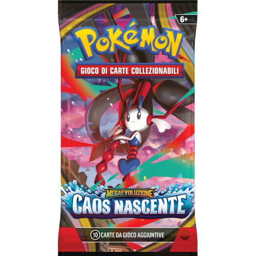 CG- POKEMON- M4 CAOS NASCENTE BUSTA 10 C.