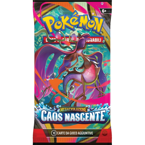 CG- POKEMON- M4 CAOS NASCENTE BUSTA 10 C.