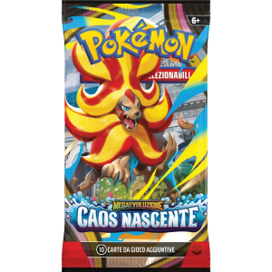 CG- POKEMON- M4 CAOS NASCENTE BUSTA 10 C.