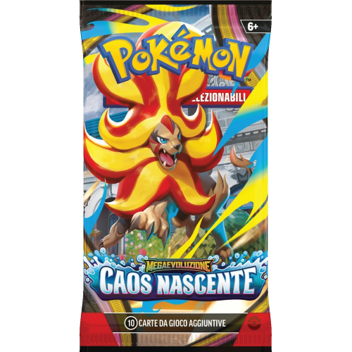 CG- POKEMON- M4 CAOS NASCENTE BUSTA 10 C.