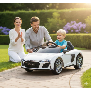 AUTO EL- 12V AUDI R8 SPIDER - BIANCO