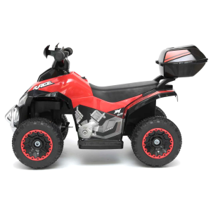 MINI MOTO QUAD EL- 6V DELUXE - ROSSO