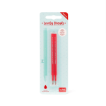 2 PZ REFILLS GEL PEN - RED