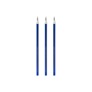 3 PZ REFILLS ERASABLE PEN - BLUE