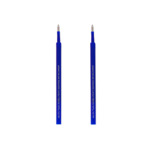 2 PZ REFILLS GEL PEN - BLUE