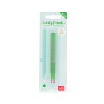 2 PZ REFILLS GEL PEN - GREEN