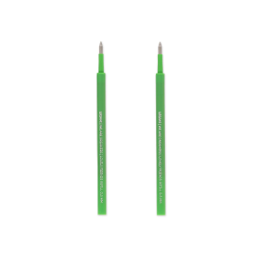 2 PZ REFILLS GEL PEN - GREEN