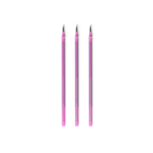 3 PZ REFILLS ERASABLE PEN - PURPLE