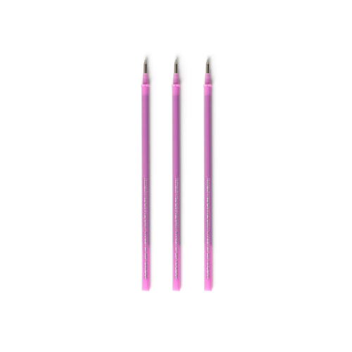 3 PZ REFILLS ERASABLE PEN - PURPLE