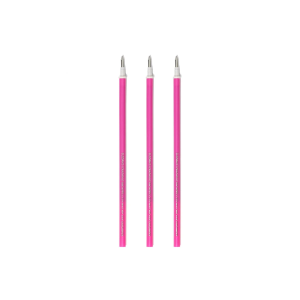 3 PZ REFILLS ERASABLE PEN - PINK