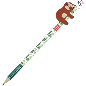 PENCIL WITH ERASER- SLOTH