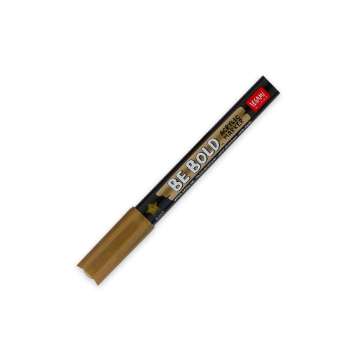 ACRILIC MARKER - BE BOLD  GOLD