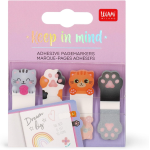ADHESIVE PAGE MARKERS- KEEP IN MIND- KITTY