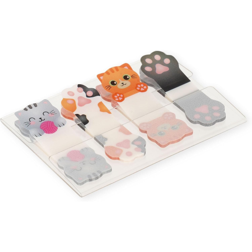 ADHESIVE PAGE MARKERS- KEEP IN MIND- KITTY