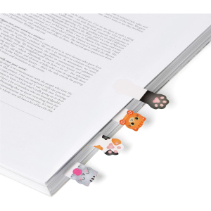 ADHESIVE PAGE MARKERS- KEEP IN MIND- KITTY