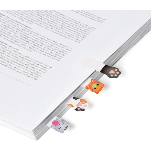 ADHESIVE PAGE MARKERS- KEEP IN MIND- KITTY