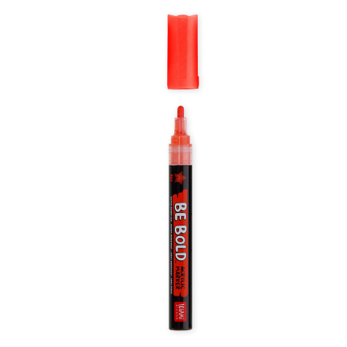 ACRILIC MARKER - BE BOLD RED