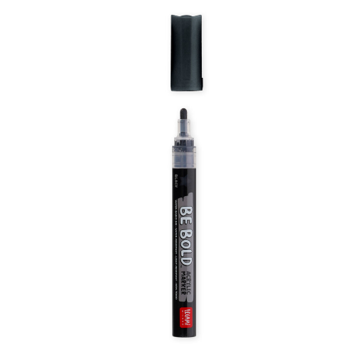 ACRILIC MARKER - BE BOLD NERO