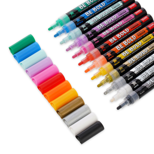 ACRILIC MARKER - BE BOLD NERO