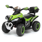 MINI MOTO QUAD EL- 6V DELUXE - VERDE