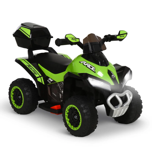 MINI MOTO QUAD EL- 6V DELUXE - VERDE