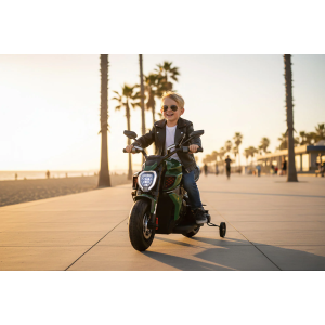 MOTO EL- 12V DUCATI DIAVEL - VERDE