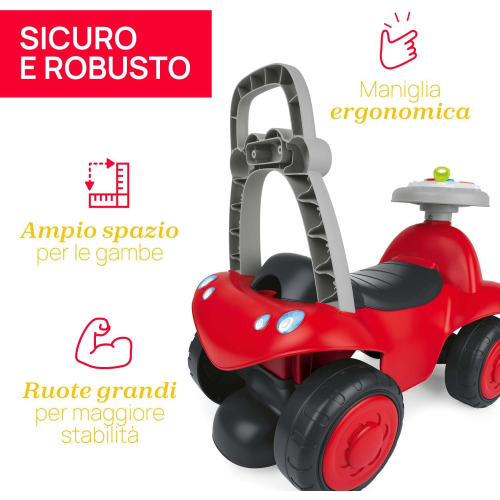 P.PASSI - CHICCO WALK & RIDE ROSSO