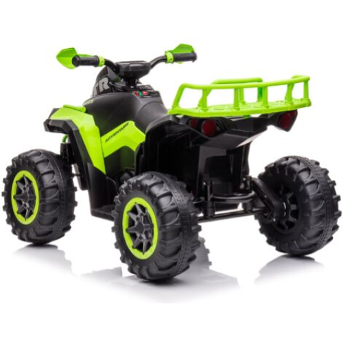 MOTO QUAD EL- 12V DELUXE C/TELEC.- VERDE