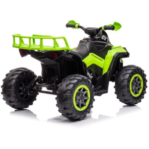 MOTO QUAD EL- 12V DELUXE C/TELEC.- VERDE