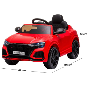 AUTO EL- 12V AUDI Q8 - ROSSA