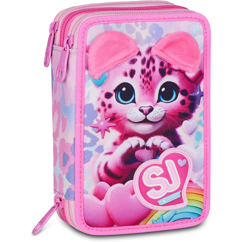 AST. 3 ZIP SJ GIRL HEART BUDDY