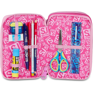 AST. 3 ZIP SJ GIRL HEART BUDDY